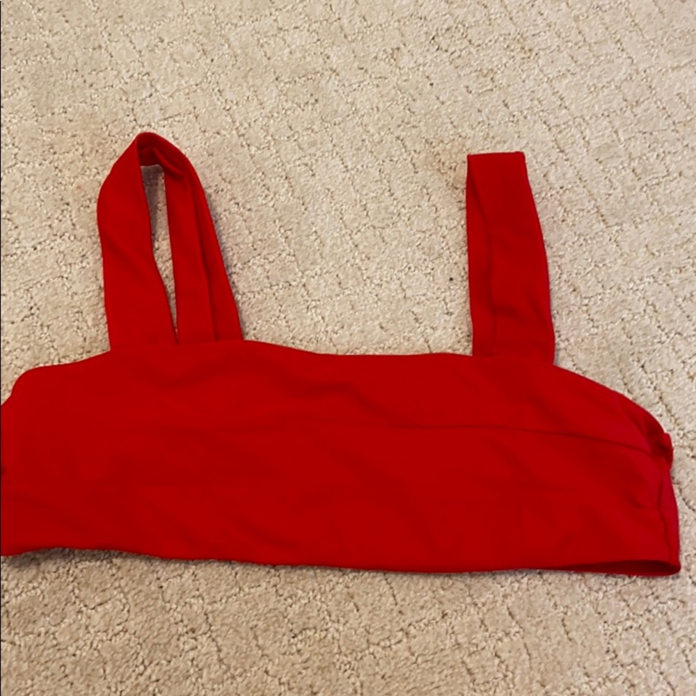 Red bikini top!!